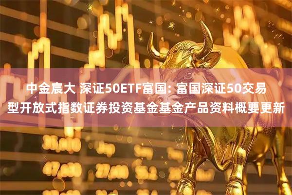 中金宸大 深证50ETF富国: 富国深证50交易型开放式指数证券投资基金基金产品资料概要更新