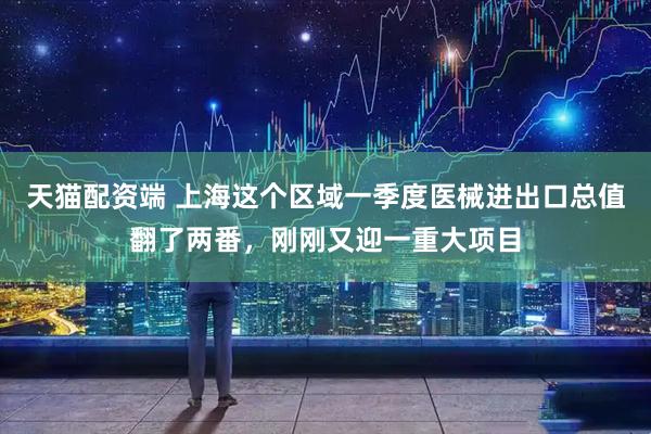 天猫配资端 上海这个区域一季度医械进出口总值翻了两番，刚刚又迎一重大项目